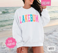 Lakebum Sweatshirt, Cute Women's Lake Sweater, Trendy Summer Crewneck, Gift for Her T-Shirts, Hoodie | RetroVerseTees.com