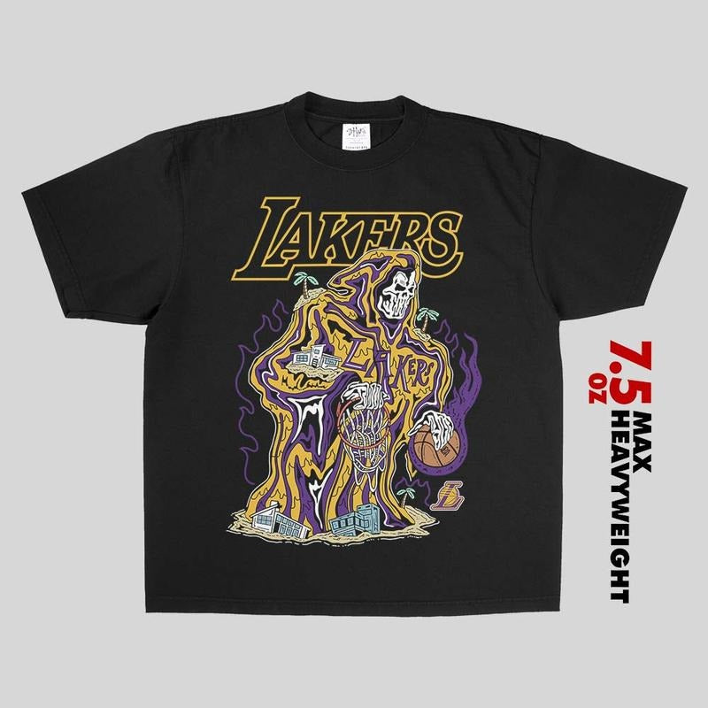 Laker City of Angels T Shirt Shaka Wear Graphics Hoodie, Sweatshirt | RetroVerseTees.com