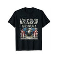 Land FOG TNF Free Because FOG TNF Brave Eagle American Flag Memorial Day Lightsaber brand Shirt Black style 02 Hoodie,...