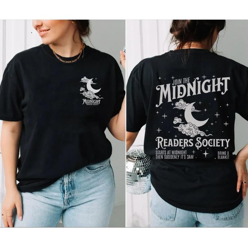Late Night Readers Book Club Hoodie, Reading Sweatshirt For Night Owl Reader Bookstagram, Booktok Merch, Bookworm Shirt,...