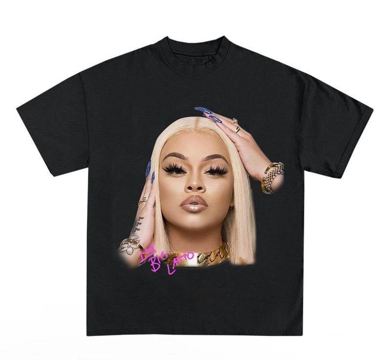 Lattooo Big Face Tee Classic Cotton Men's T-shirt - Fabric Menswear Top Hoodie, Sweatshirt | RetroVerseTees.com