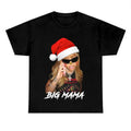 Lattooo Santa Red Kitty Graphic Rap Tee, Christmas Shirt Hoodie, Sweatshirt | RetroVerseTees.com
