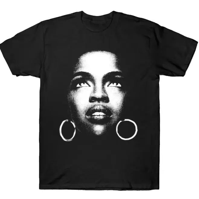 Lauryn Hill T-Shirt Cotton Casual Crew Graphic Unisex T-Shirt Menswear Top Hoodie, Sweatshirt | RetroVerseTees.com