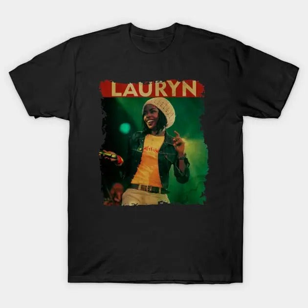Lauryn Hill T Shirt Vintage Graphic Lauryn Hill - RETRO STYLE T-Shirts Menswear Top Hoodie, Sweatshirt | RetroVerseTees.com
