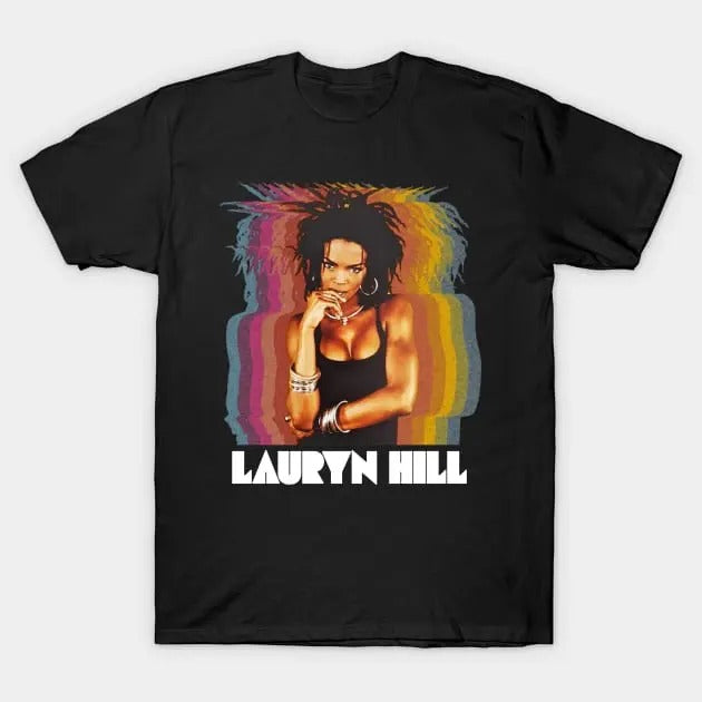 Lauryn Hill T Shirt Vintage Graphic lauryn hill retro Menswear T-Shirt Hoodie, Sweatshirt | RetroVerseTees.com
