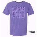 Lavender Margs & Queso Puff Comfort Colors T-Shirt Hoodie, Sweatshirt | RetroVerseTees.com