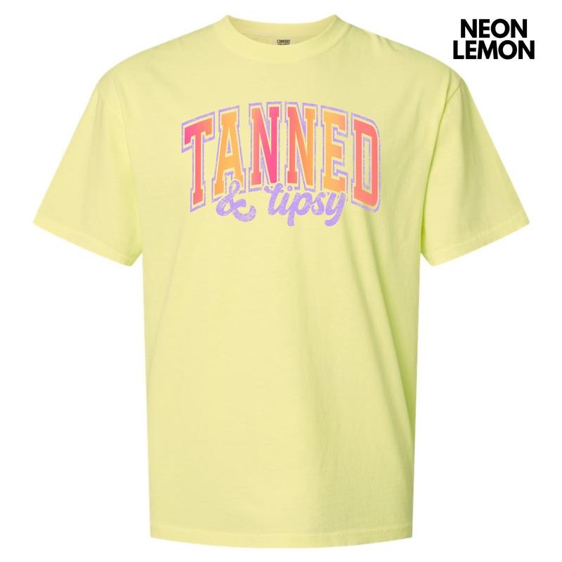 Lavender Tanned & Tipsy Comfort Colors T-Shirt 'NLB' Hoodie, Sweatshirt | RetroVerseTees.com