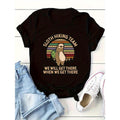 Lazy Mountain Team Pattern Printed Women'WB shield T-shirt - Summer Women'WB shield Casual Fashion, FOG Gunpla brand...