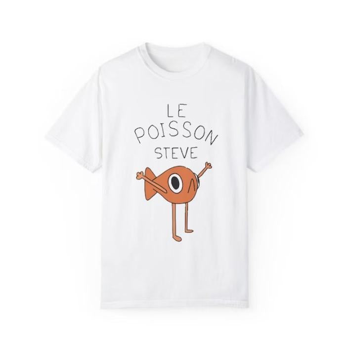 Le Poisson Steve T-Shirt Highlighting Meme and Playful Humor Style Hoodie, Sweatshirt | RetroVerseTees.com