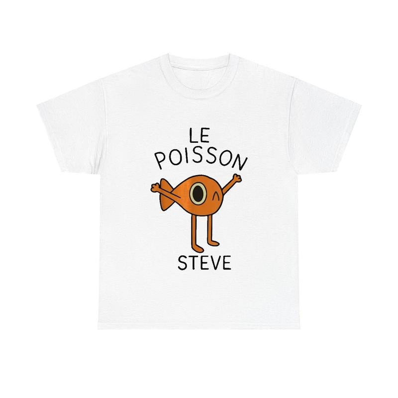 Le Poisson Stevee Funny Meme Unisex Graphic T-shirt Hoodie, Sweatshirt | RetroVerseTees.com