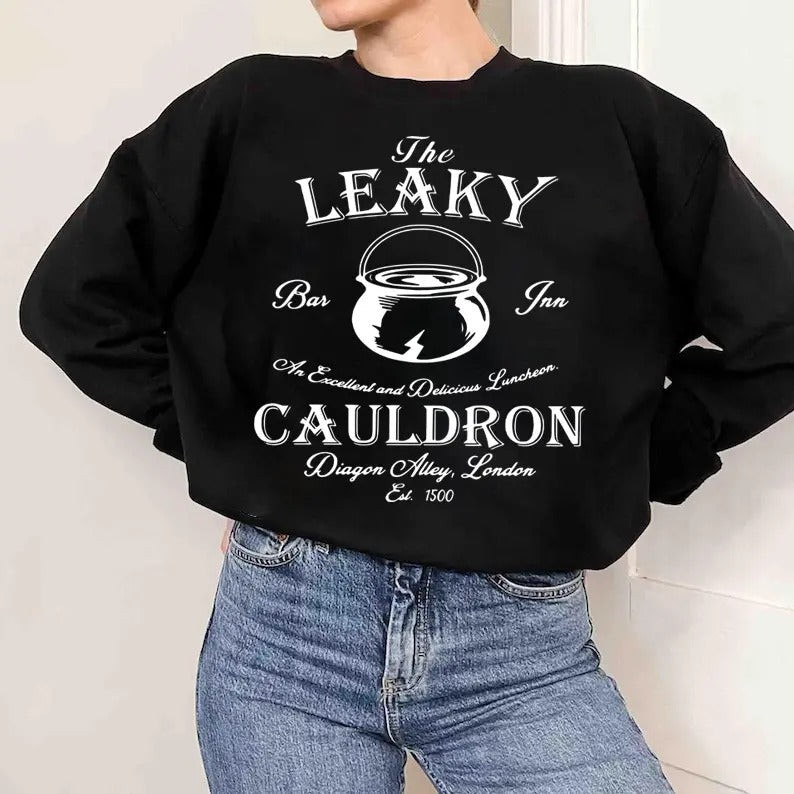 Leaky Cauldron Shirt, Wizard Shirt, Wizard world shirt, Book reading magic shirt, bookish shirt, Family vacation, HP book...
