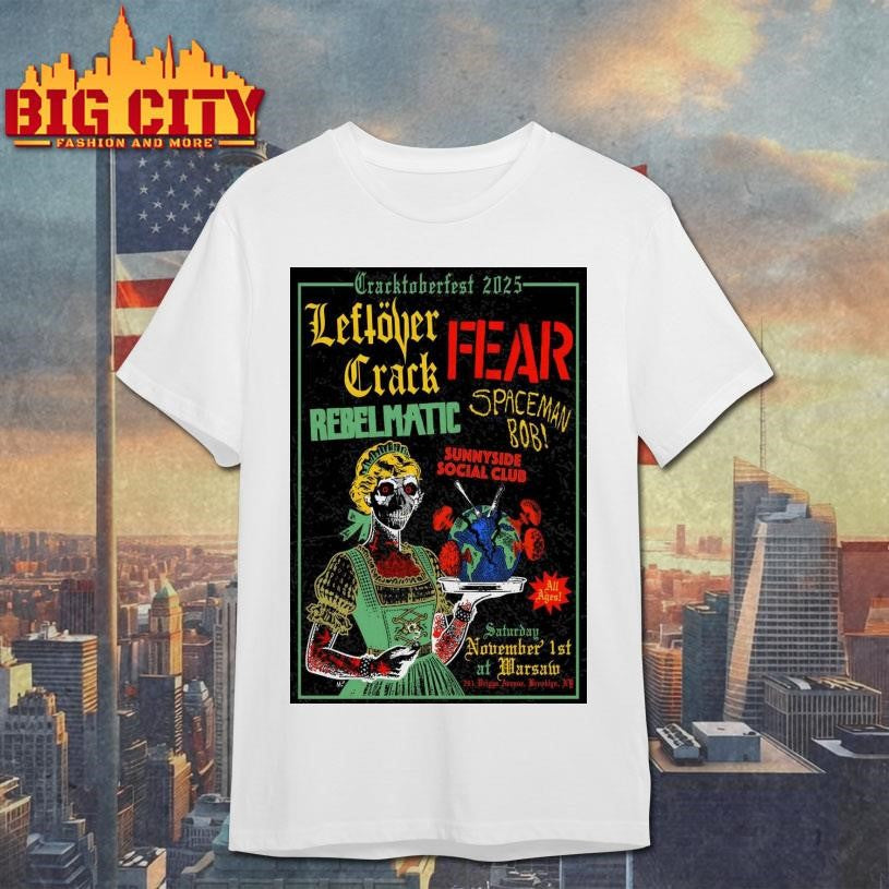 Leftover Crack Warsaw Brooklyn NY November 1 2025 Poster Shirt