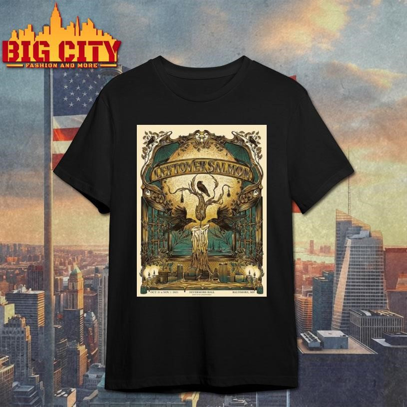 Leftover Salmon Baltimore Maryland 2025 Poster Shirt