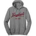 Leinenkugel's Beer Logo Pullover Hooded Sweatshirt - Gray T-Shirts, Hoodie | RetroVerseTees.com