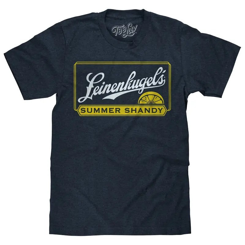 Leinenkugel's Summer Shandy Logo T-Shirt - Navy Hoodie, Sweatshirt | RetroVerseTees.com