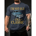 Leisure 3D printed men's round neck T-shirt loose top breathable summer comfortable letter car picture clothes Made in...