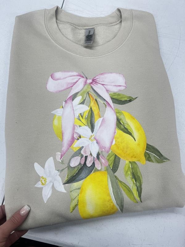 Lemon Coquette Gildan Sweatshirt T-Shirts, Hoodie | RetroVerseTees.com