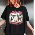 Leopard Baseball Mama T-shirt, Baseball Mama T-shirt, Leopard Baseball Mama Hoodie, Baseball Mama Hoodie, Leopard...