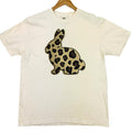 Leopard Bunny Chenille Patch Comfort Colors T-Shirt Hoodie, Sweatshirt | RetroVerseTees.com