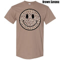 Leopard Happy Face Gildan Short Sleeve T-Shirt 'NLB' Hoodie, Sweatshirt | RetroVerseTees.com