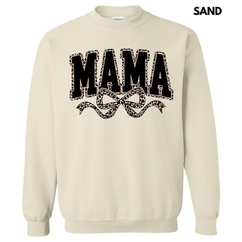 Leopard Mama Coquette Sweatshirt T-Shirts, Hoodie | RetroVerseTees.com