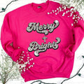 Leopard Merry & Bright Sweatshirt T-Shirts, Hoodie | RetroVerseTees.com