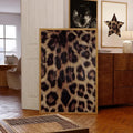 Leopard Print Leopard Wall Art Cool Girl Photography Prints Fashion Wall Art Above Bed Art Girly Wall Art Neutral Wall...