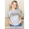 Leopard Vintage Birth Year T-Shirt Hoodie, Sweatshirt | RetroVerseTees.com