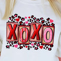 Leopard XOXO Unisex Gildan Sweatshirt T-Shirts, Hoodie | RetroVerseTees.com