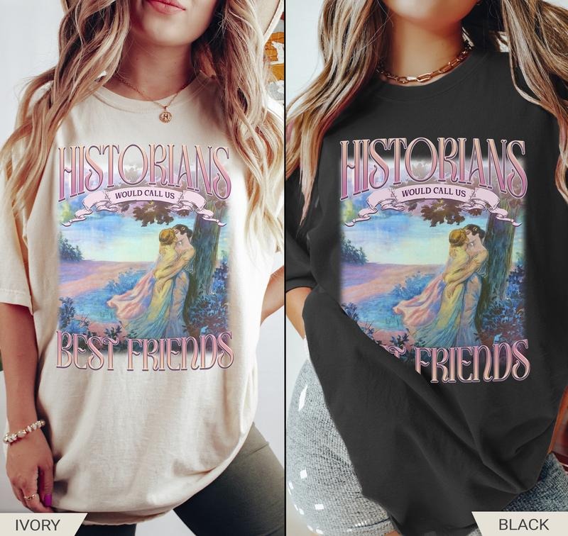 Lesbian Pride Shirt, Historians Would Call, Lesbian Girlfriend Gift, Valentines, LGBTQ Pride, Queer Baby Tee Hoodie,...