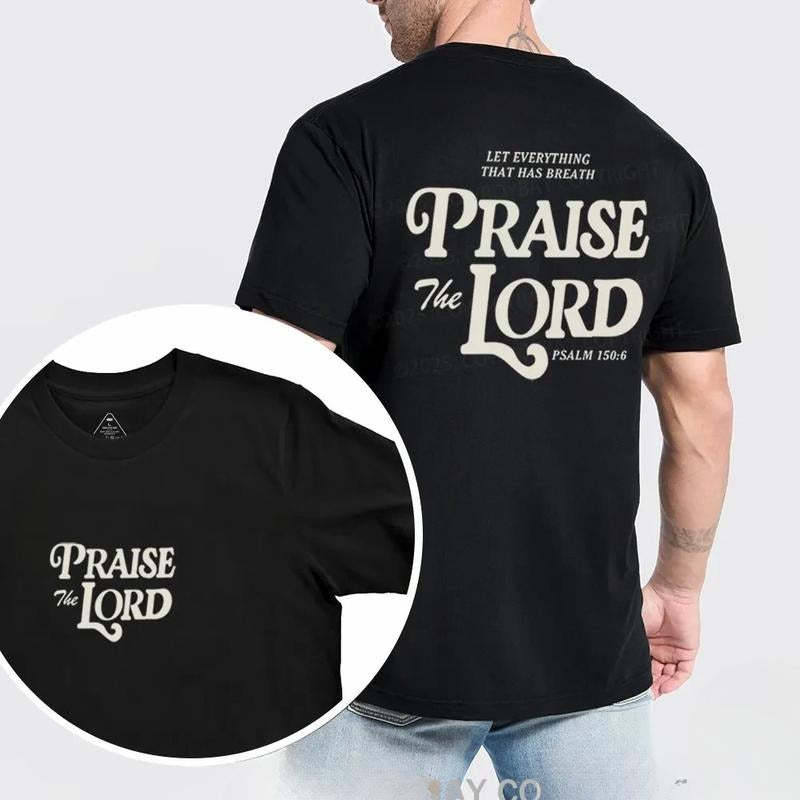 Let Every Breath Praise TNF Lord Tee Comfort Colors T-Shirt, Faith Based Christian Shirt, Bible Verses Shirt, Shirt Wear...