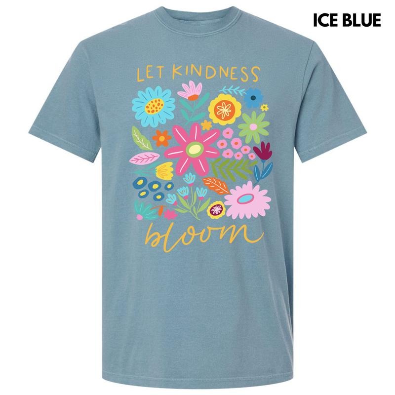 Let Kindness Bloom Comfort Colors T-Shirt 'NLB' Hoodie, Sweatshirt | RetroVerseTees.com