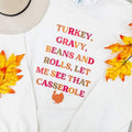 'Let Me See That Casserole' Cream Crewneck Sweatshirt T-Shirts, Hoodie | RetroVerseTees.com