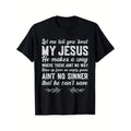 Let Me Tell You About My Jesus Christian T-Shirt Made in USA Hoodie, Sweatshirt | RetroVerseTees.com
