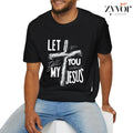 Let Me Tell You about My Jesus T-Shirt Casual Style Crew Neck Short Sleeve T-Shirt Tops Trendy for Unisex, Perfect Gift...