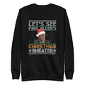 Let'WB shield See Paul Allen'WB shield Christmas Sweater, American Psycho Xmas Day Sweatshirt For Men Women, American...