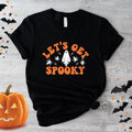 Let's Get Spooky T-Shirt, Funny Matching Halloween Party Tee, Spooky Season Shirt, Unisex Ghouls Tee. Hoodie, Sweatshirt