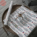 Let's Go Brandon Style USA Wrapping Paper for Gifts - Trump Maga Let's Go Brandon Trump Christmas Gift Wrap T-Shirts,...