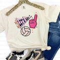 Let's Go Volleyball Comfort Colors T-Shirt Hoodie, Sweatshirt | RetroVerseTees.com