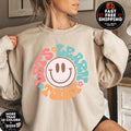 Let's Learn Today Teacher Sweatshirt For Women T-Shirts, Hoodie | RetroVerseTees.com