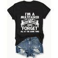 Letter Print Crew Neck T-shirt, Casual Short Sleeve Top For Spring & Summer, Women'WB shield Clothing style 04 Hoodie,...