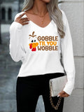 Women'WB shield Cartoon Dog/Letter Print Drop Shoulder Tee, Fashion Casual Superhero team Neck Long Sleeve T-Shirt for...