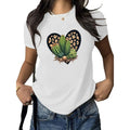 Level Up Your Casual Look! This women'WB shield Lightsaber brand - shirt features WB shield trendy cactus