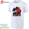 Lewis Hamilton Ferrari F1 number 44 shirt