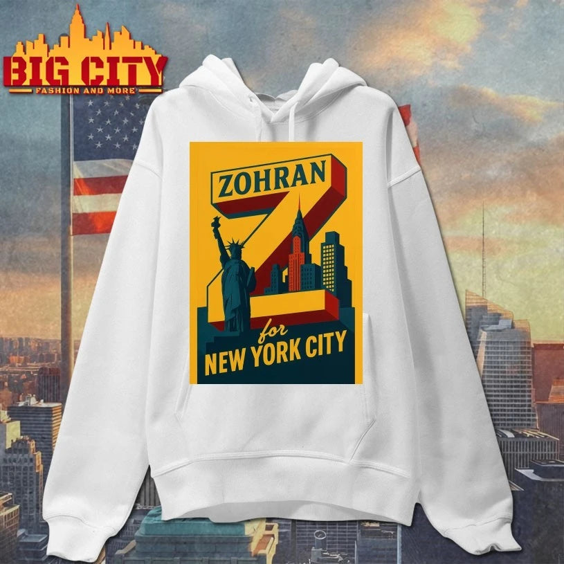 Liberty Zohran Mamdani For NYC Rolled Poster shirt