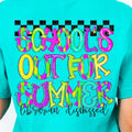 Librarian Schools Out DTF Transfers - THIS IS NOT A SHIRT Hoodie, Sweatshirt | RetroVerseTees.com