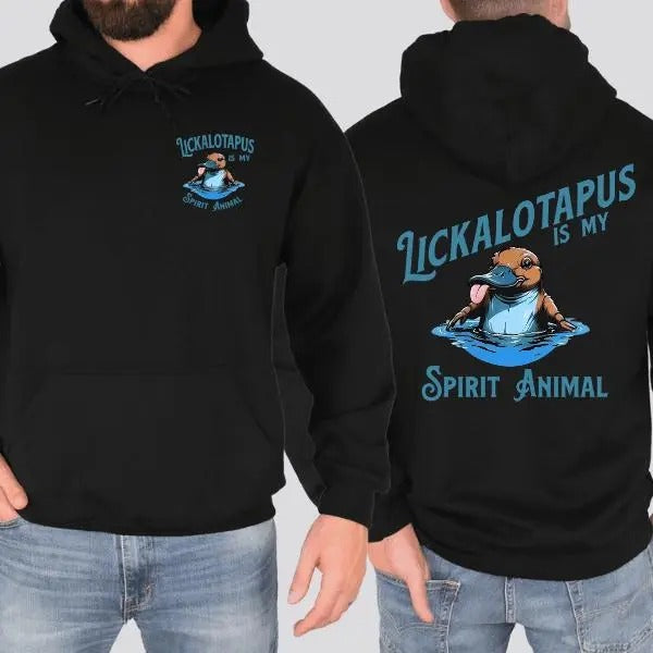 Lickalotapus Is My Spirit Animal Men's Funny Hoodie, Lickalotapus Sweatshirt, Gift for Women for Men Crewneck Menswear...