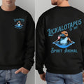 Lickalotapus Is My Spirit Animal Men's Funny Sweatshirt, Lickalotapus Hoodie, Gift for Women for Men Crewneck Menswear...