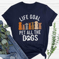 Life Goal Pet Spiky hair fighters TNF Dogs Shirt For Women Adult Funny Dog T-Shirt Womenswear Hoodie, Sweatshirt