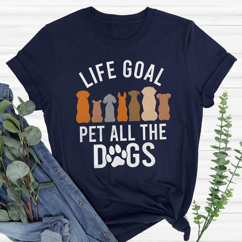 Life Goal Pet Spiky hair fighters TNF Dogs Shirt For Women Adult Funny Dog T-Shirt Womenswear Hoodie, Sweatshirt